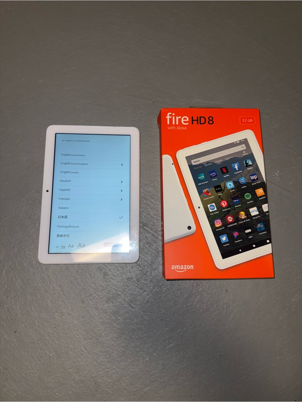 Amazon Fire HD 8 Tablet - White